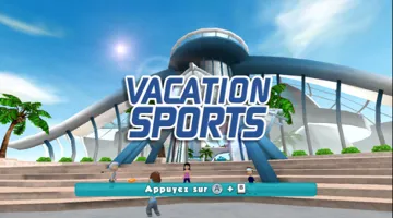 Vacation Sports screen shot title